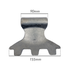 Mazza trincia 155x110mm attacco 90mm e foro 20,5mm - Ama