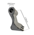 Mazza trincia 155x110mm attacco 90mm e foro 20,5mm - Ama