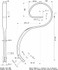 Molla flex 45x12mm con 2 fori interasse 30mm - Ama