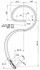 Molla flex con 2 fori interasse 45mm 45x12mm - Ama