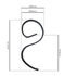 Molla flex per vibrocoltivatori 32x10mm - Ama