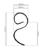 Molla flex per vibrocoltivatori 32x10mm - Ama