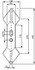 Vomere doppio cuore compatibile Vogel&Noot CV007005 440x130mm - Ama