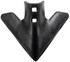 Vomere a lancia 2 fori 200x6mm adattabile a Siderman - Ama Vomere a lancia 2 fori 200x6mm adattabile a Siderman - Ama