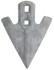 Vomerina sarchiante 200x200mm per ancora estirpatore - Ama