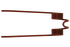 Dente pick-up adattabile Abbriata D0149 filo 5 - Ama