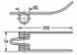 Dente pick-up adattabile Feraboli 1828060 lunghezza 200 filo 5,5 - Ama