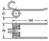 Dente rotopressa raccoglitrice adattabile Abbriata Guima Omas Supertino Wolvo 12R001 filo 5,5 - Ama