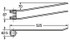 Dente giroandanatore adattabile Stoll 0606811 filo 8,5 - Ama