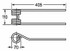 Dente girello attacco inferiore adattabile Galfrè 67/46 filo 9,5 - Ama