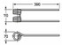 Dente girello adattabile Kuhn 57609000 filo 9,5 - Ama