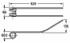 Dente giroandanatore adattabile Claas 9536290 filo 9 - Ama