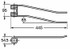 Dente giroandanatore sx corto adattabile Fiorini 36246080 filo 8 - Ama