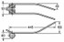 Dente giroandanatore adattabile Kuhn 57502000 filo 8,5 - Ama