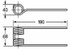 Dente pick-up adattabile Claas 8261661 filo 5,5 - Ama