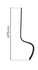 Molla rompitraccia senza vomere 32x10mm 695mm - Ama