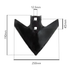 Vomerina triangolare Ama di tipo Adige per molle quadre da 250x190mm - Ama