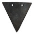 Vomerina Ama per ancora estirpatorea da 315x275mm con due fori - Ama