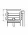Servotimone tipo cric ø70x260mm - Simol