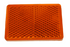 Catarifrangente adesivo arancione 57x39mm - Ajba