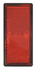 Catarifrangente adesivo rosso 105x48mm - Ama