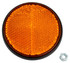 Catarifrangente con vite M5 arancione Ø 60mm - Ama