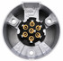 Presa 7 poli 12v in alluminio - Ama