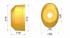 Controcuffia in plastica con 1 apertura - Seat Plastic