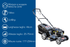 Rasaerba a trazione Ama Playcut LT 465H da 146cc funzioni 4in1 - Ama