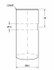 Punta forata per caricamento frontale ø 44mm lunghezza 980mm - Shw