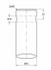 Punta forata per caricamento frontale ø 42mm lunghezza 980mm - Shw