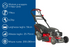 Rasaerba a trazione Ama TRX 560HL da 196cc funzioni 4in1 - Ama