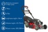 Rasaerba a trazione Ama TRX 560HL da 196cc funzioni 4in1 - Ama