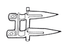 Dente doppio adattabile Laverda 301896130 - Ama
