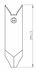 Punta per ancora 60x25 adattabile Deltaflex - Ama