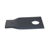 Coltello destro piegato 93x48mm con foro Ø 19mm adattabile ai rif.originali PZ TF70 e Krone 1513860 - Ama