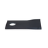 Coltello destro piegato 106x48mm con foro Ø 19mm adattabile Fella 122330 - Ama