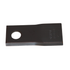 Coltello destro piegato 112x48mm con foro Ø 19mm adattabile Krone 1398890 - Ama