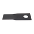 Coltello destro piegato 112x48mm con foro Ø 19mm adattabile Krone 1398890 - Ama