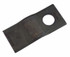 Coltello piegato con foro Ø 21mm 105x47x3mm adattabile a PZ CM120 - Ama