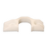 Attacco lama falciatrice in nylon con antiusura adattabile Bcs 59048494 - Ama