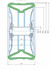 Ruota completa di cerchio 370x165mm adattabile a a Maschio - No brand