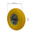 Ruota per carrelli gialla in poliuretano 3.00x4" portata 60kg Ø 260mm - Ama