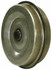 Ruota in lamiera 320x100mm con foro Ø 30mm e boccola in nylon - Ama