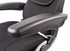 Sedile Activo Plus in tessuto nero con sospensione pneumatica e piastra rotante - Seat Industries