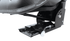Sedile avvolgente con molleggio in sky nero larghezza 590mm - Seat Industries
