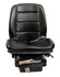 Sedile Compact in sky nero con molleggio meccanico - Seat Industries