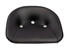 Sedile Ama universale in ecopelle nera con imbottitura - Seat Industries