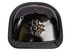 Sedile Ama universale in ecopelle nera con imbottitura - Seat Industries