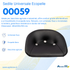 Sedile Ama universale in ecopelle nera con imbottitura - Seat Industries